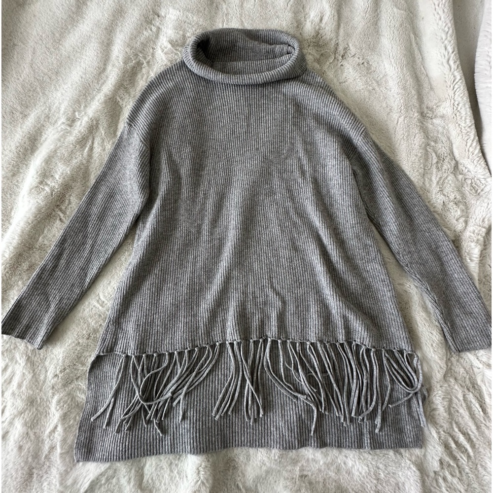 Grey oversized sweater